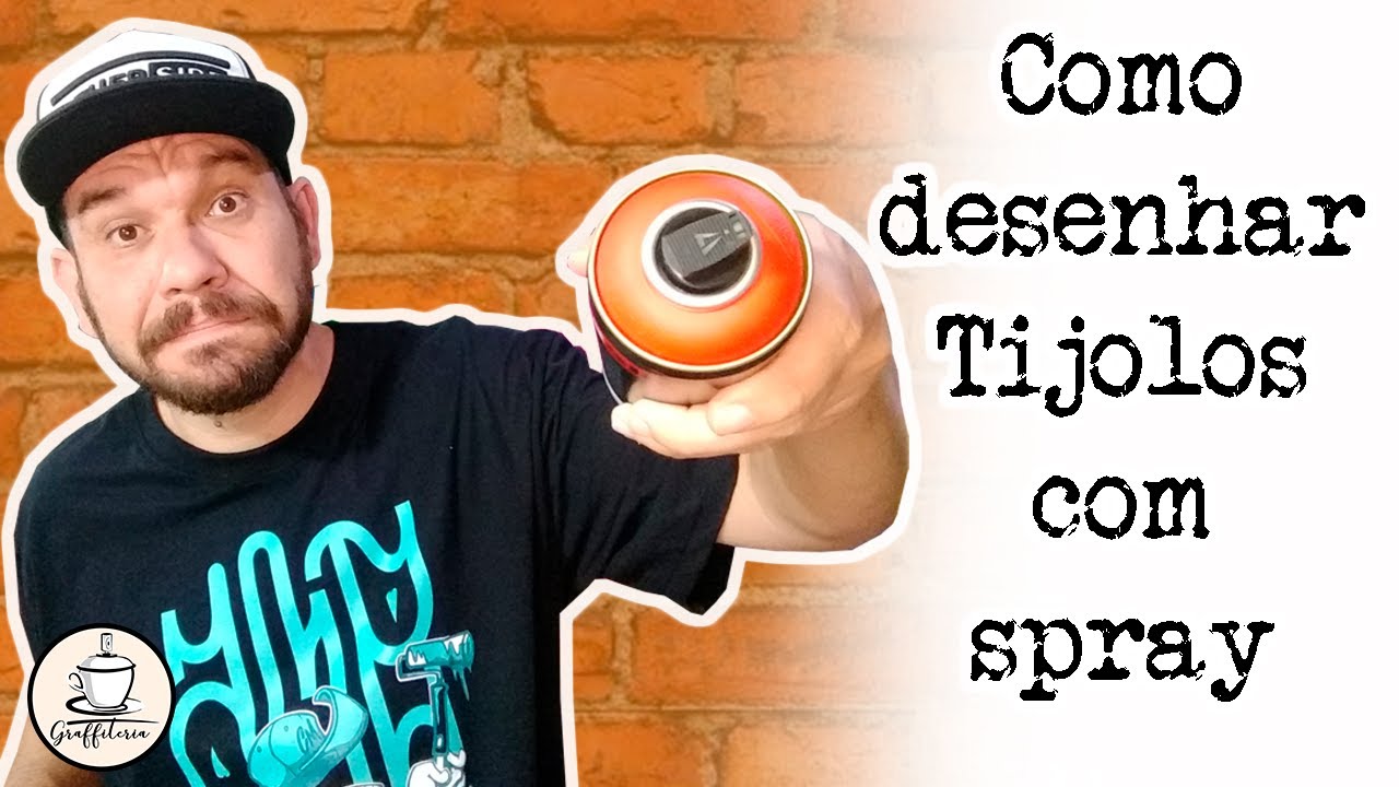 Como desenhar tijolos com spray - Dica de graffiti