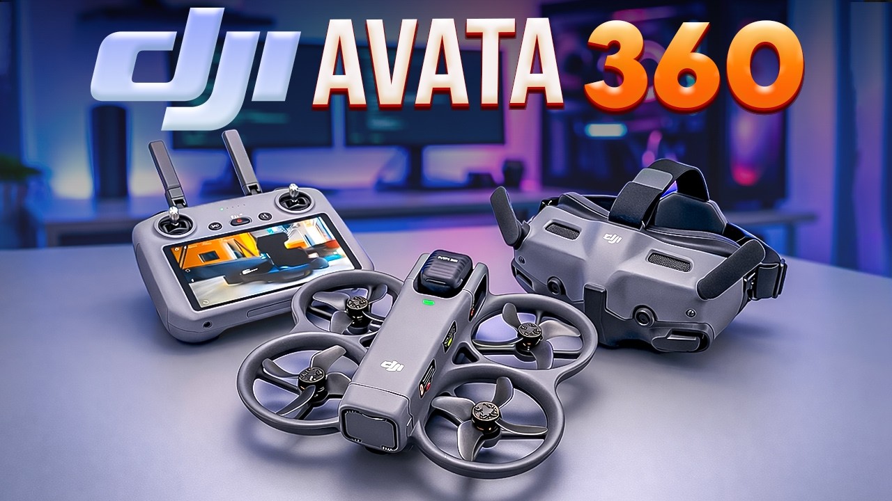DJI Avata 360 – Кинематографические аэрофотоснимки в формате 360°!