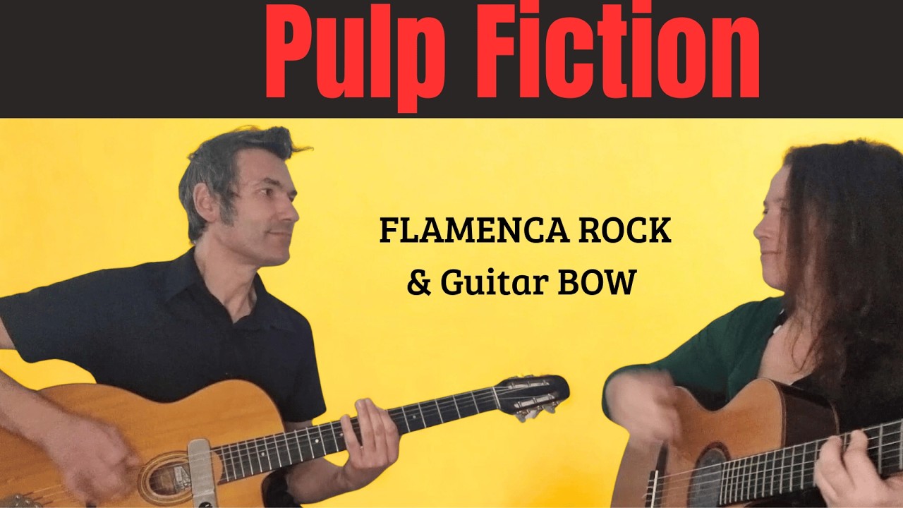 BO PULP FICTION TARANTINO  FLAMENCA ROCK & GUITAR BOW MISIRLOU PERCUSSIF