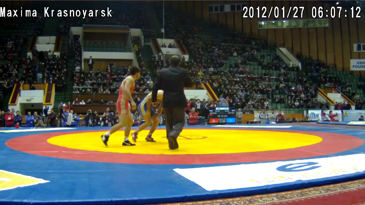 Adam Saitiev vs. Aniuar Geduev semis Yarygin 2012