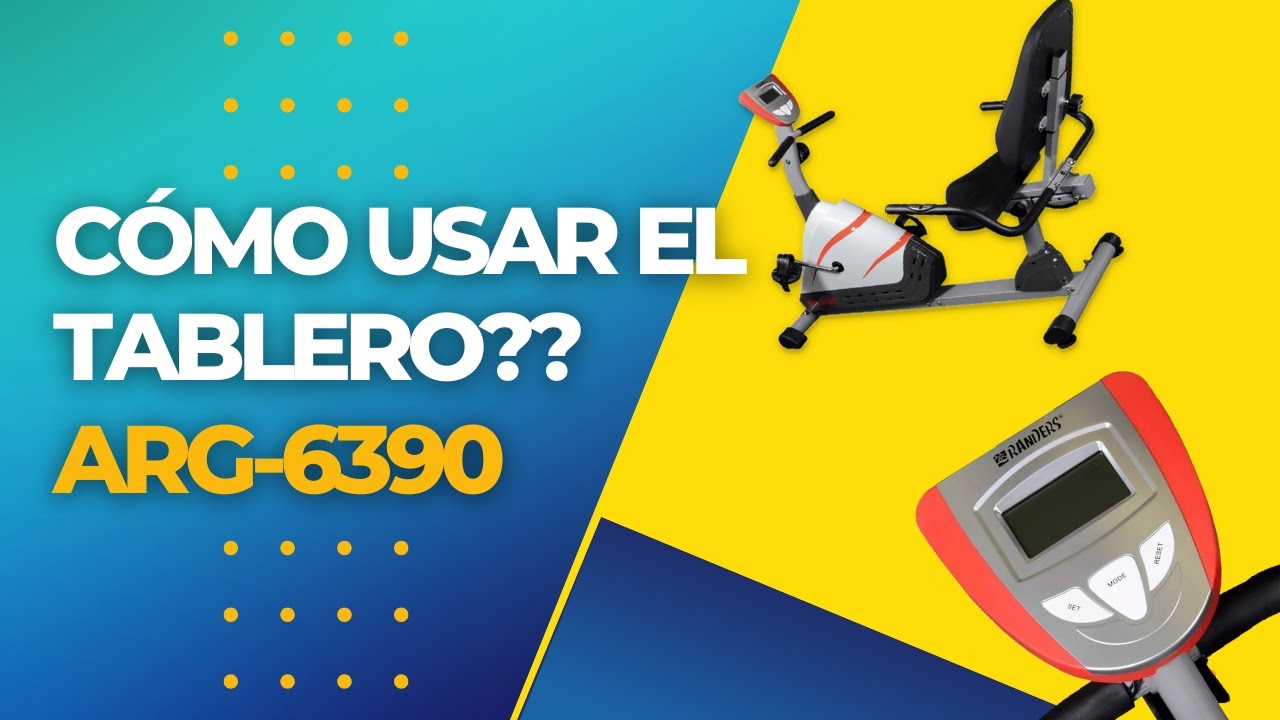 Funcionamiento Monitor Bici Fija Randers 6390