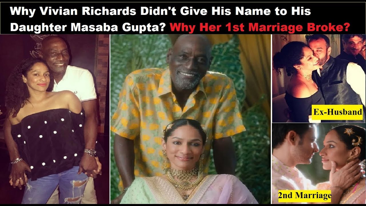 How was Masaba Gupta Childhood With His Father Vivian Richards? Why  Masaba's 1st Marriage Broke?
