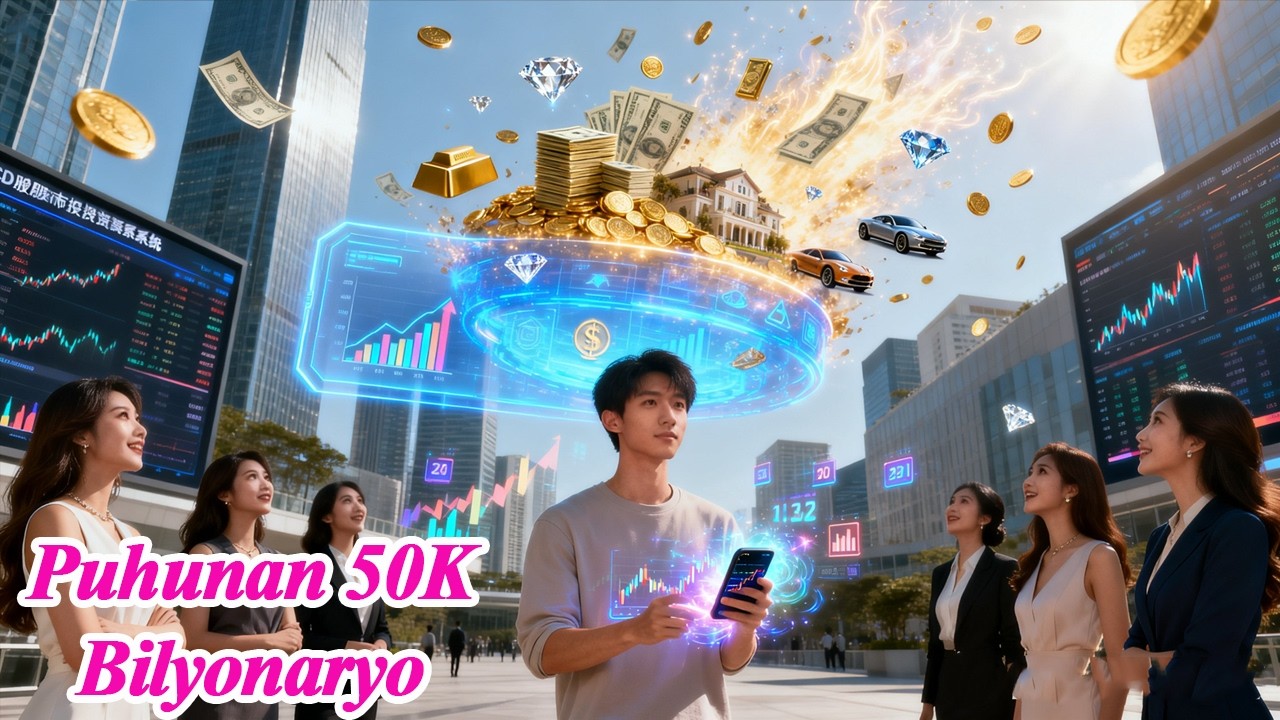 Isang Lalaking May 50K Lang ang na Puhunan Pero Dahil sa Stock Market System Naging Stock God