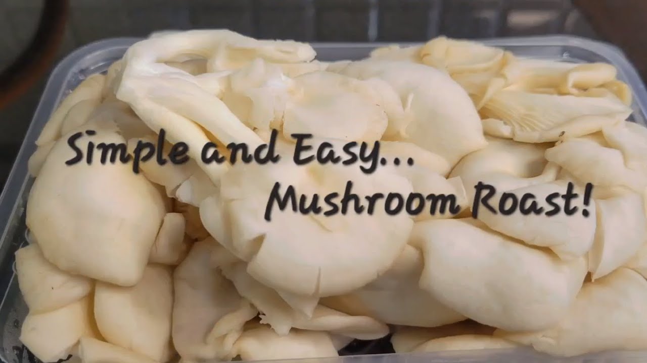 Mushroom Roast |  Oyester Mushroom Recipe | Easy recipes for beginners