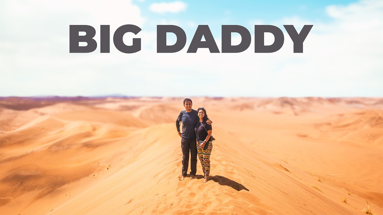 Climbing Big Daddy Dune in Sossusvlei, Sesriem! 🌵 NAMIBIA ROAD TRIP PART 2