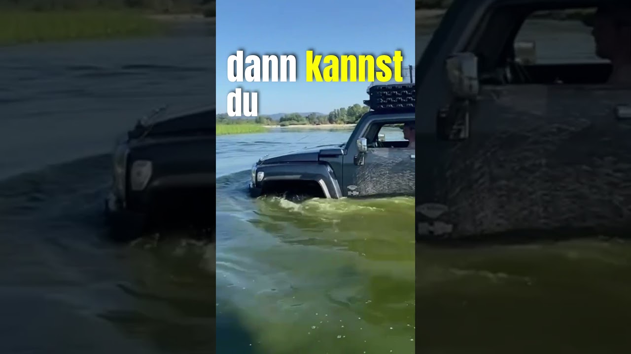 Wasserdurchfahrt? So ruinierst du dein Auto in Sekunden! 💦😱 