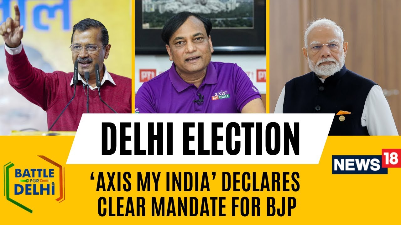 Delhi Exit Poll Result: Axis My India Exit Poll Predicts BJP Tsunami With 45-55 Seats In Delhi