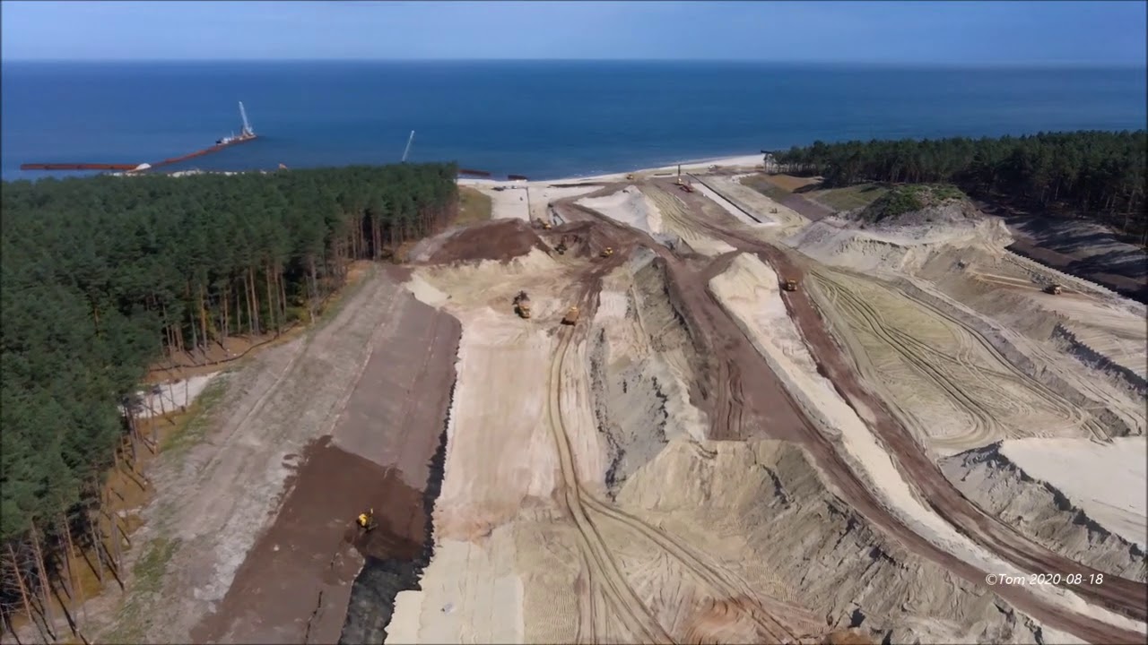 Przekop Mierzei Wiślanej -2020.08.18