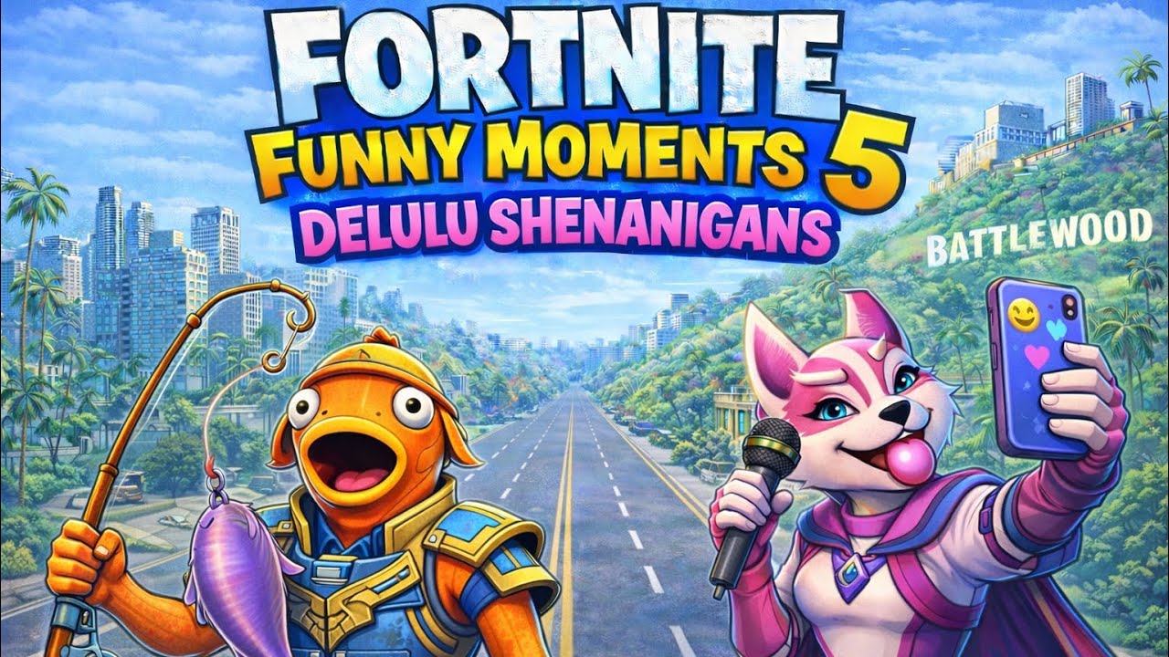 Fortnite Funny Moments 5 | Delulu Shenanigans