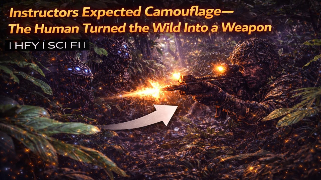 Instructors Expected Camouflage—The Human Turned the Wild Into a Weapon | HFY | SCI-FI