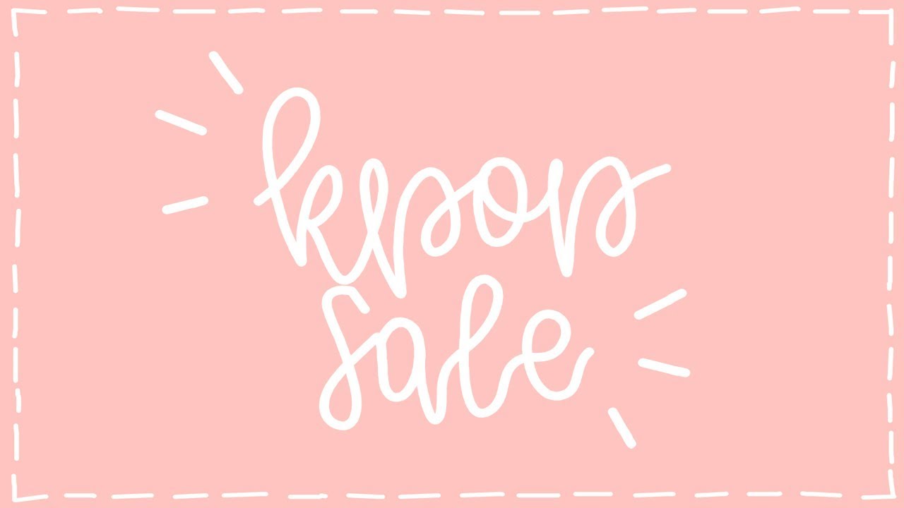 OPEN ✧ huge kpop sale (albums, photocards, merch, etc)