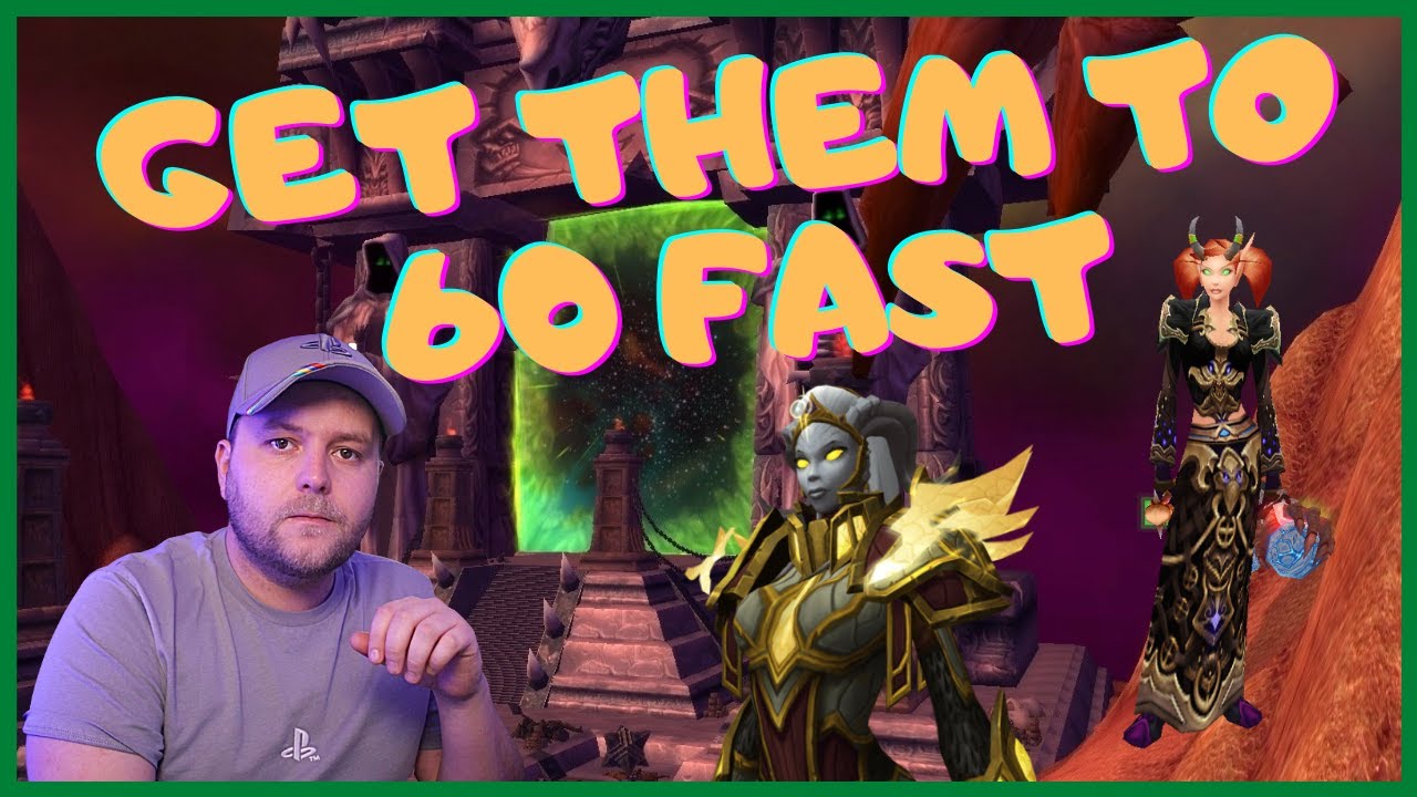 Getting your Draenei or Blood Elf to 60 fast in the pre patch for Classic TBC!