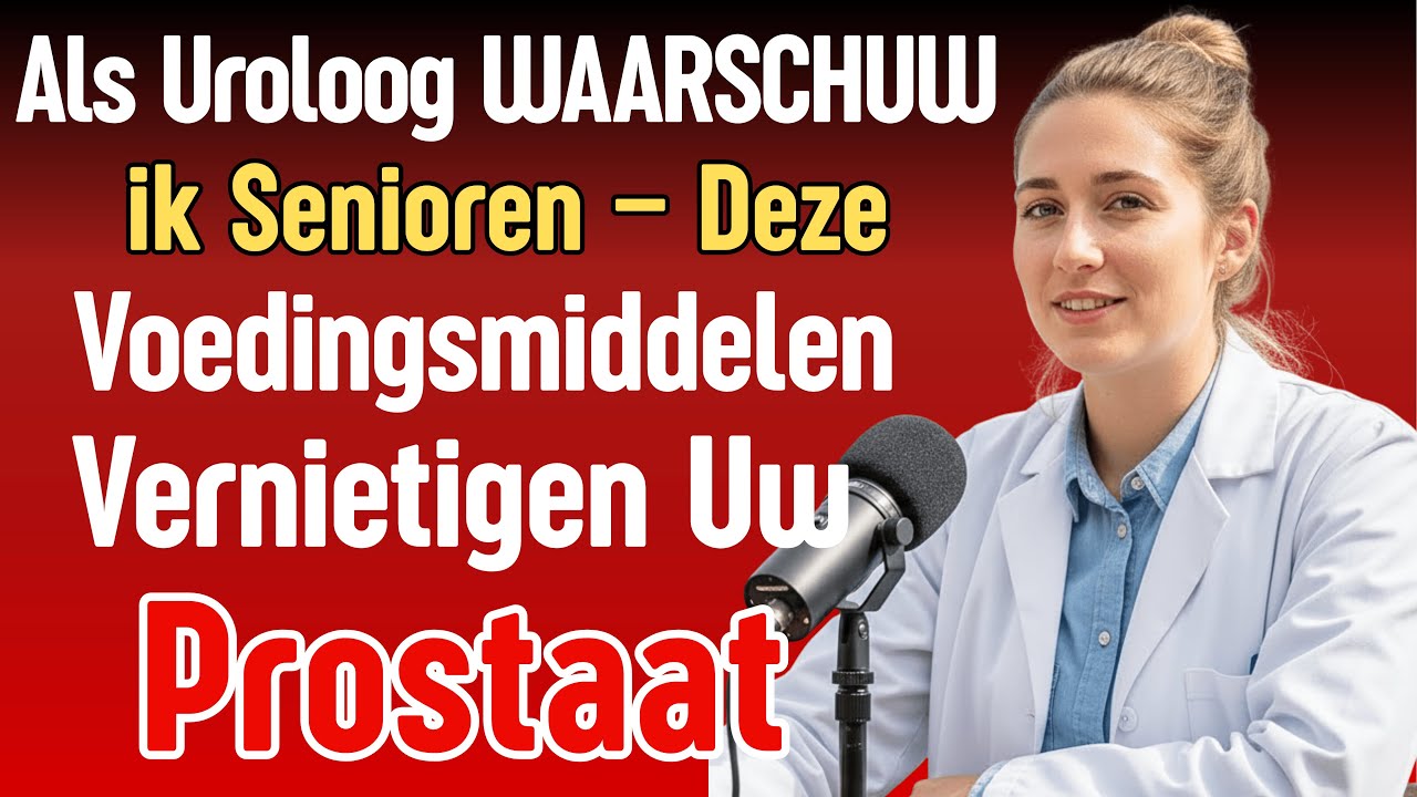 Als Uroloog WAARSCHUW ik Senioren: Deze Voedingsmiddelen Vernietigen Uw Prostaat & Erecties