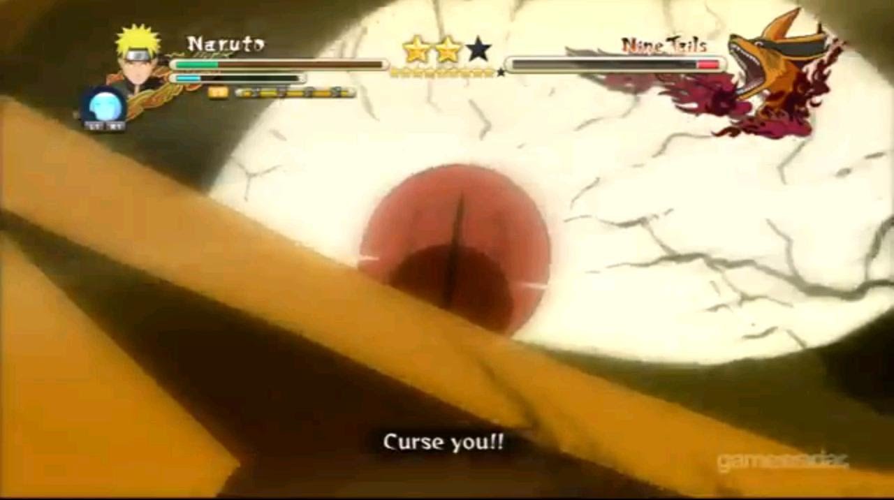 Naruto vs Nine Tails Full Boss Battle / Naruto Shippuden Ultimate Ninja Storm 3