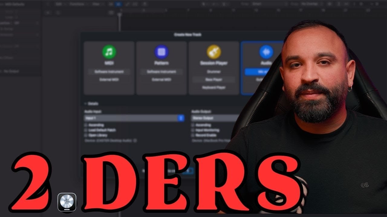 Logic Pro Nasıl Kullanılır/ Sıfırdan Logic Pro Öğreniyorum 2.Ders