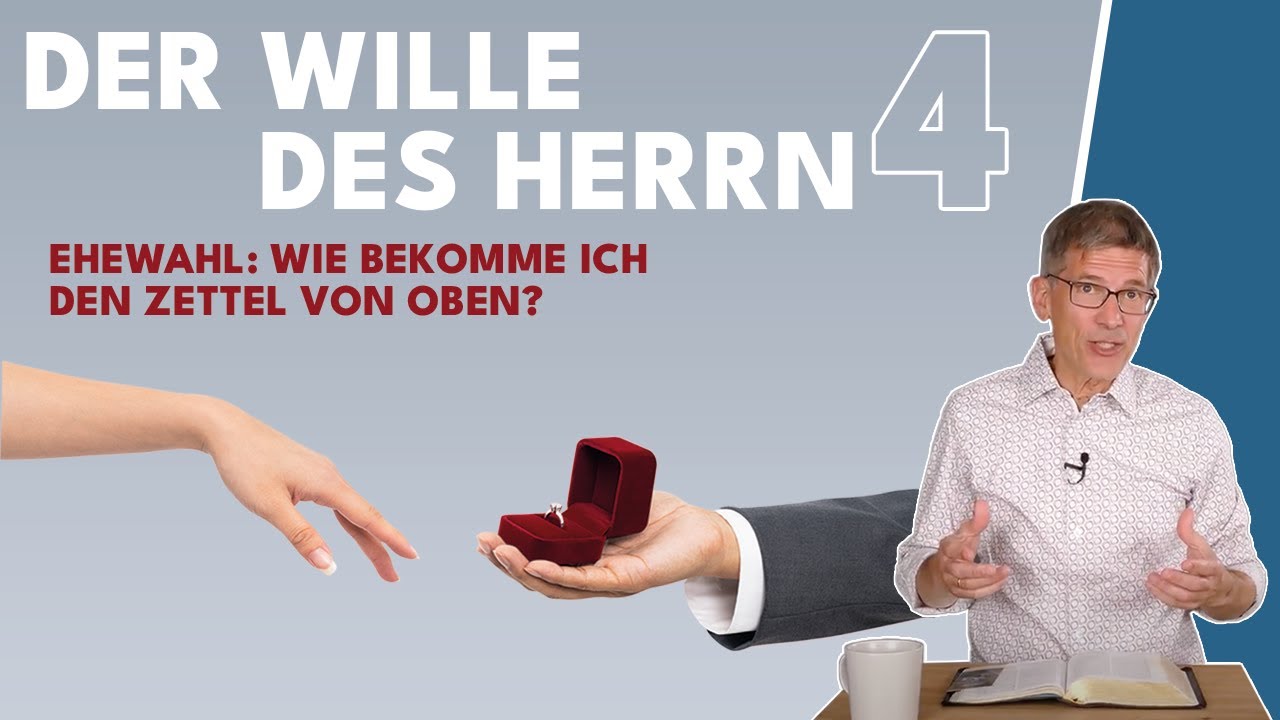 Wen hat Gott für mich als Ehepartner vorgesehen? Niemand! Wie bitte? || Manuel Seibel