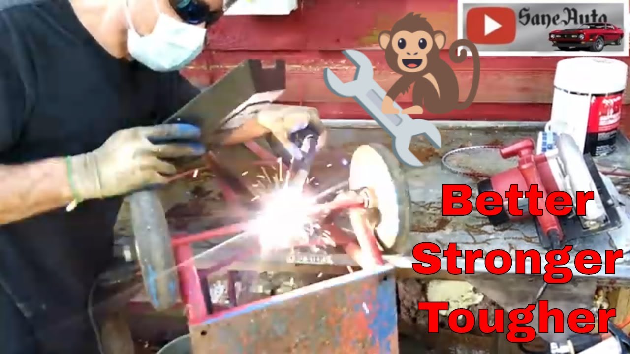 How to fix and upgrade Hand-truck two wheel dolly