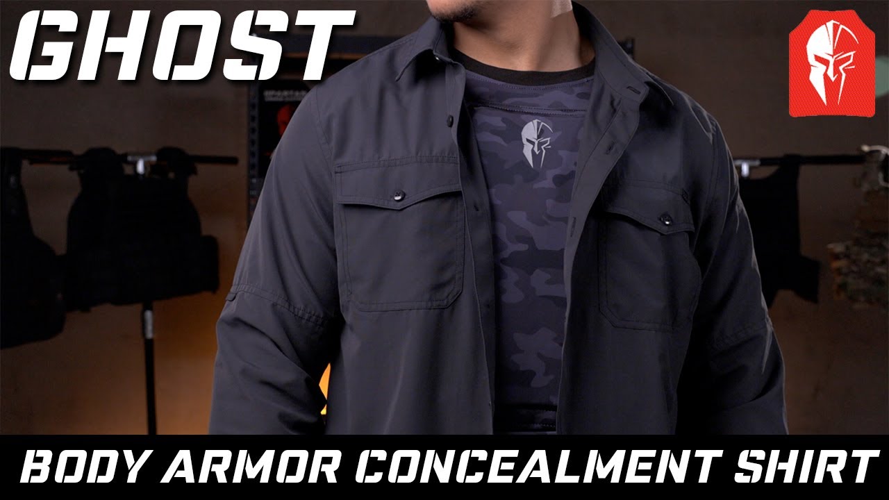 Ghost Concealment Shirt for IIIA Flex Fused Core&trade; Soft Body Armor by Spartan Armor Systems&reg;