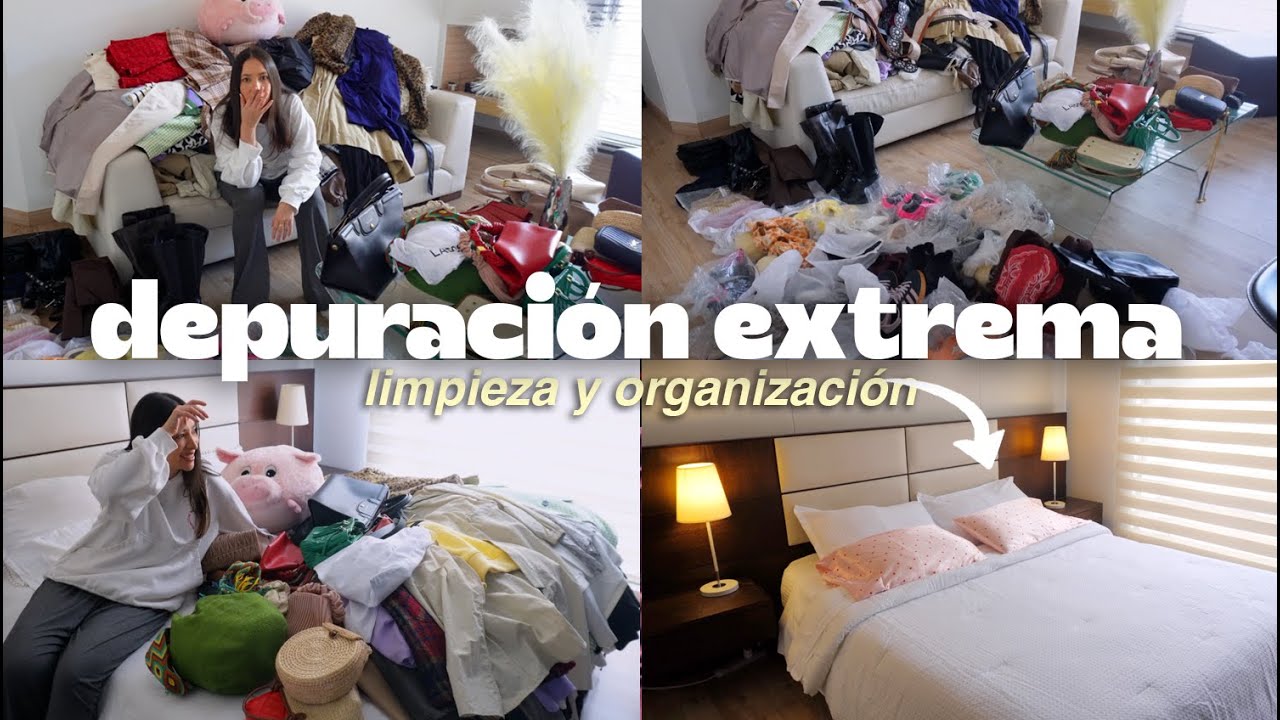 Depuración MASIVA Ep. 1 🧺🫧🏡👋🏻 Limpieza y organización - Habitación | Nancy Loaiza