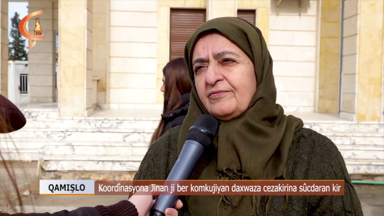 Dosya Taybet | QAMIŞLO |  Koordînasyona Jinan ji ber komkujiyan daxwaza cezakirina sûcdaran kir