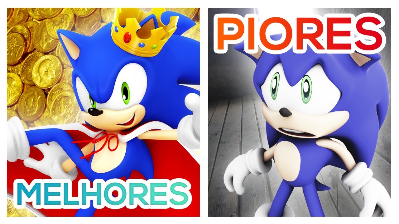 🎮 OS PIORES E OS MELHORES JOGOS DO SONIC 🦔 (de acordo com MBJ 🦦) • #EspecialMBJ 🦦