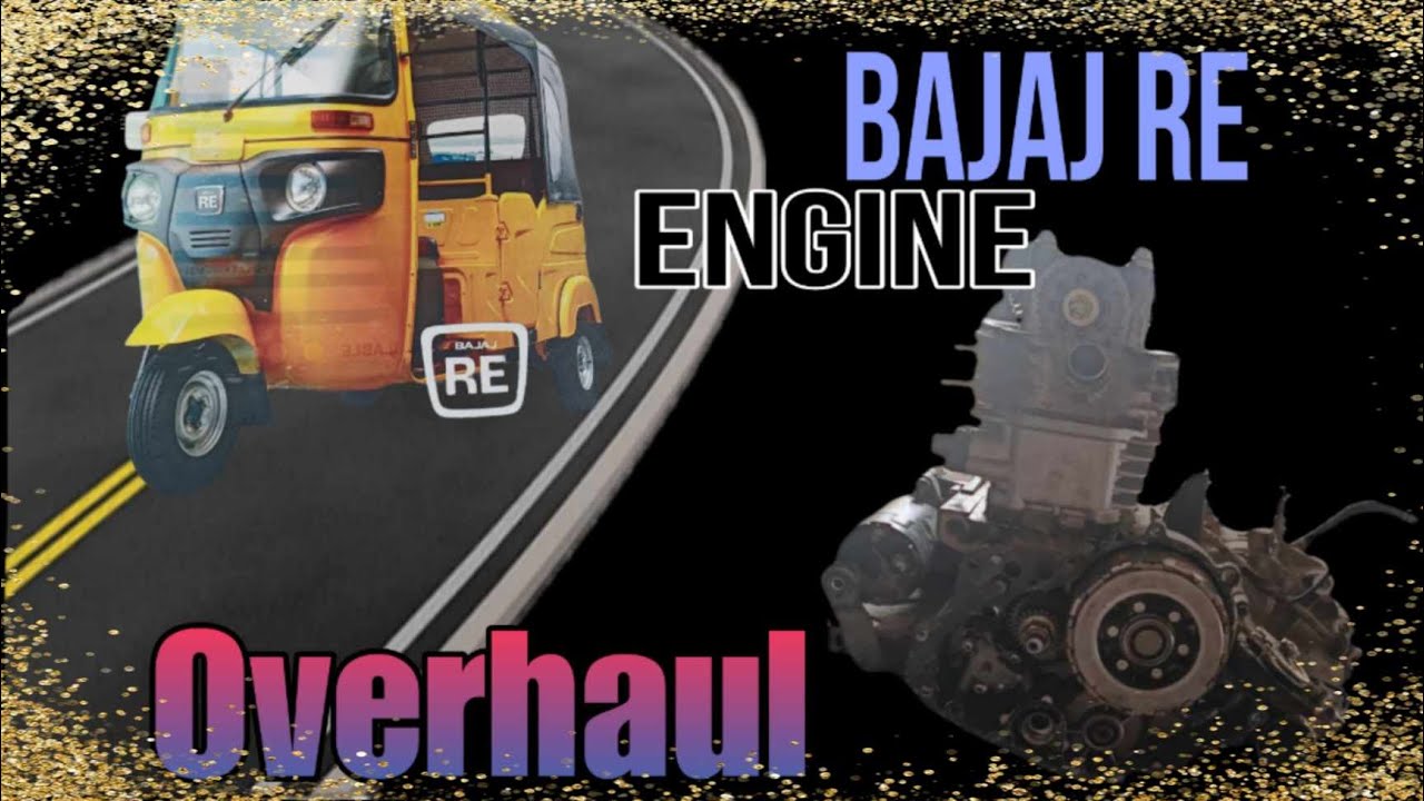 Bajaj Re Engine Overhaul  Connecting Rod & Cylinder Block