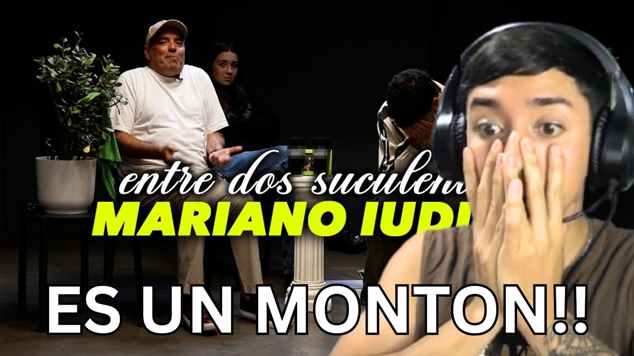 LE ESCUPEE LA CARAAA ASDHASDS / ENTRE DOS SUCULENTAS REACCION