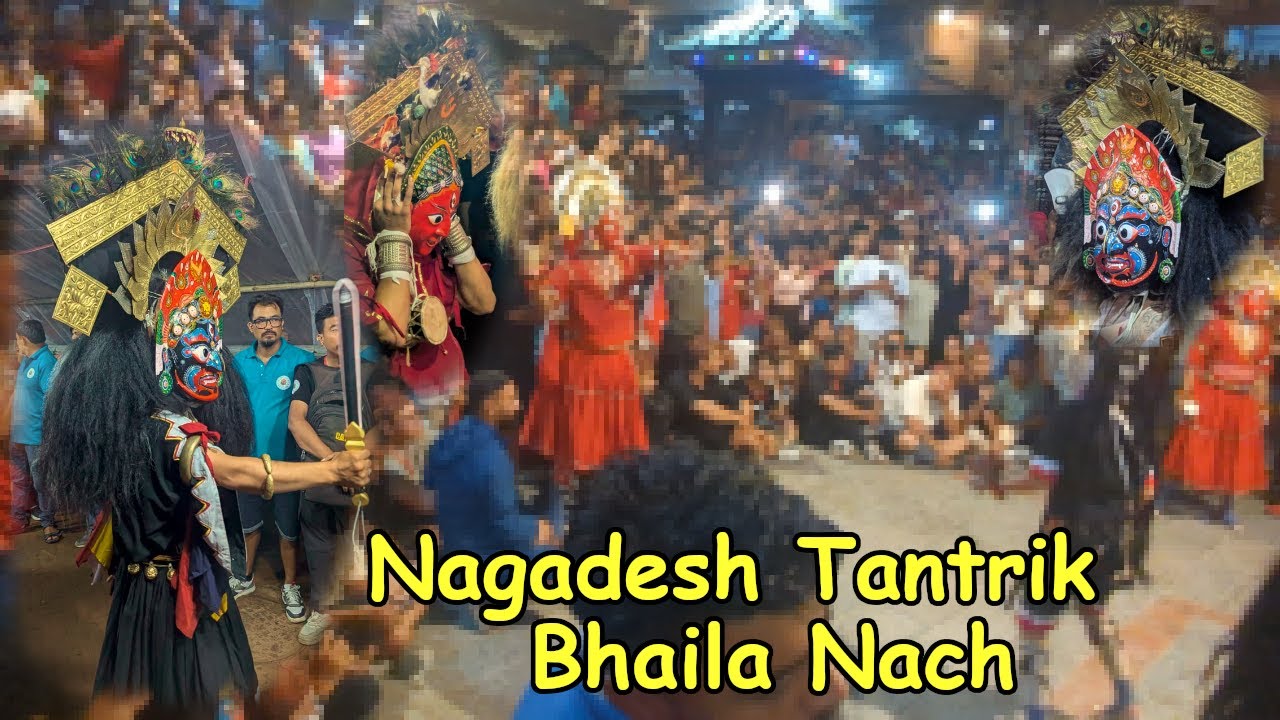 Nagadesh Tantrik Bhaila Nach | Madhyapur Thimi | Bhaila Pyakha | Nepal | #newariculture