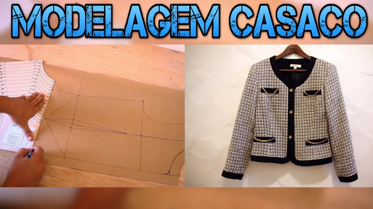 Como Modelar Casaco Feminino