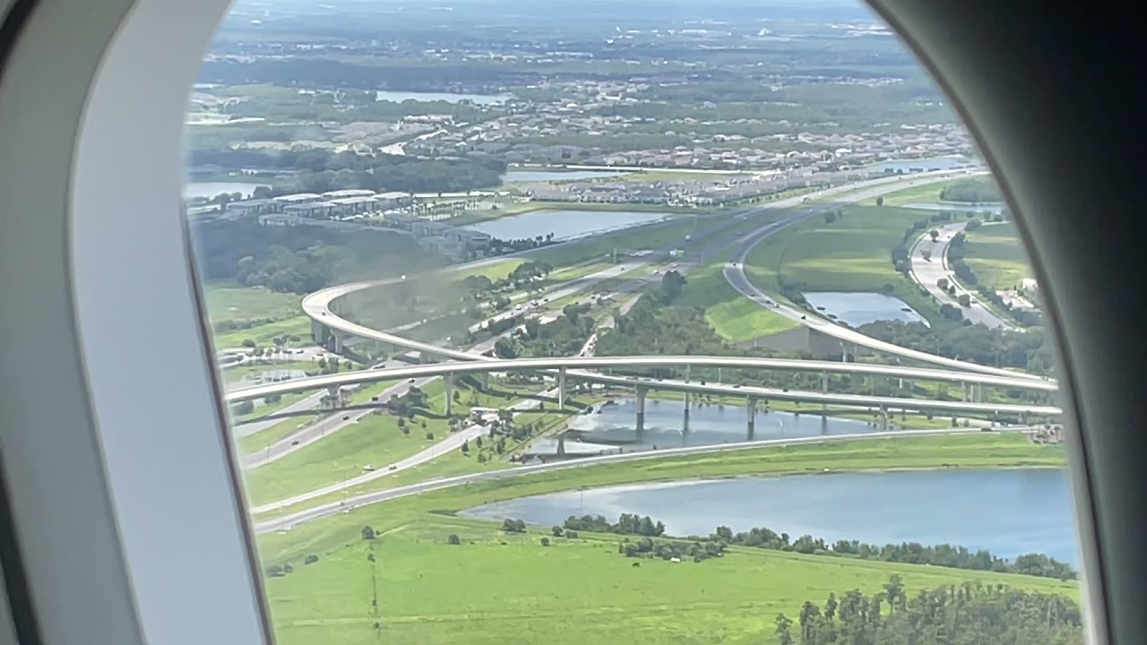 Spirit Airlines Flight on 9-13-2021 landing at MCO(Orlando, FL)