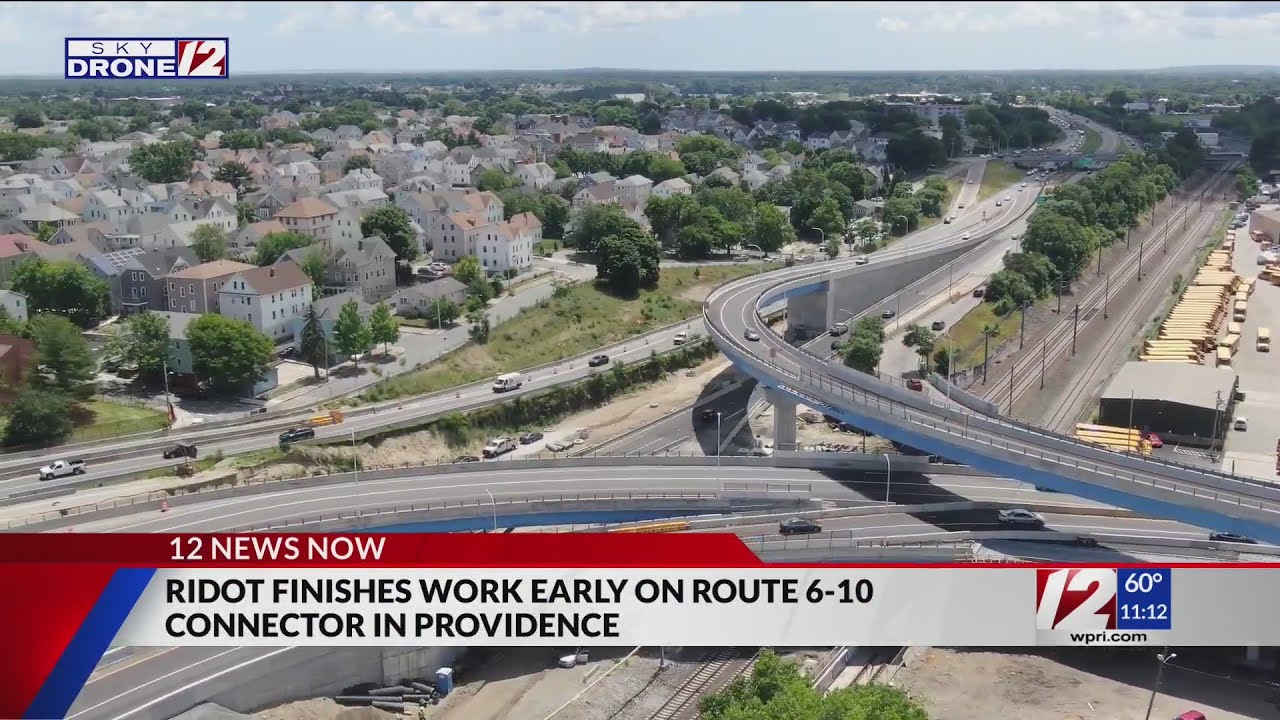 RIDOT completes Route 6 weekend construction