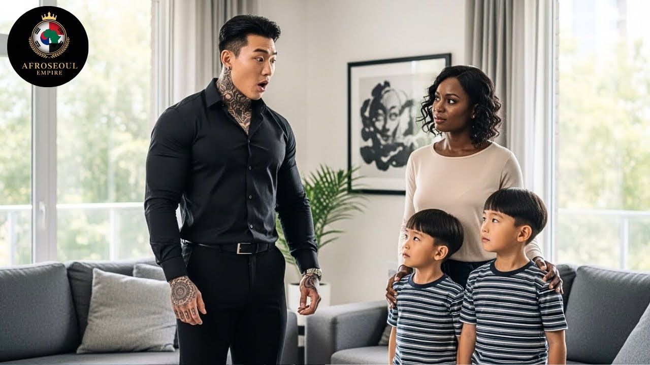 The Korean mafia heir came home early — and froze when he found his ex with his secret children