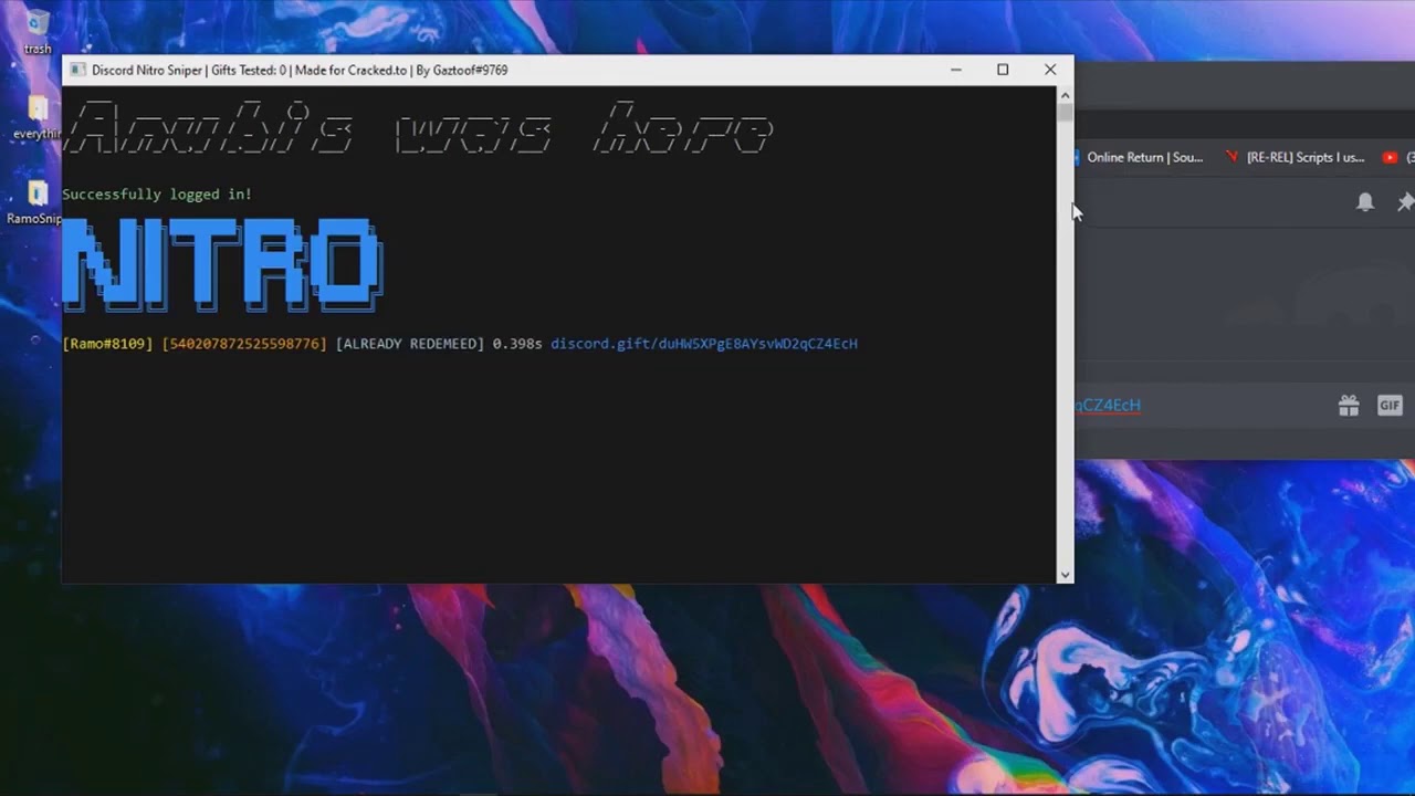 🔥BEST Discord Nitro Sniper | Free 2020 Working!🔥