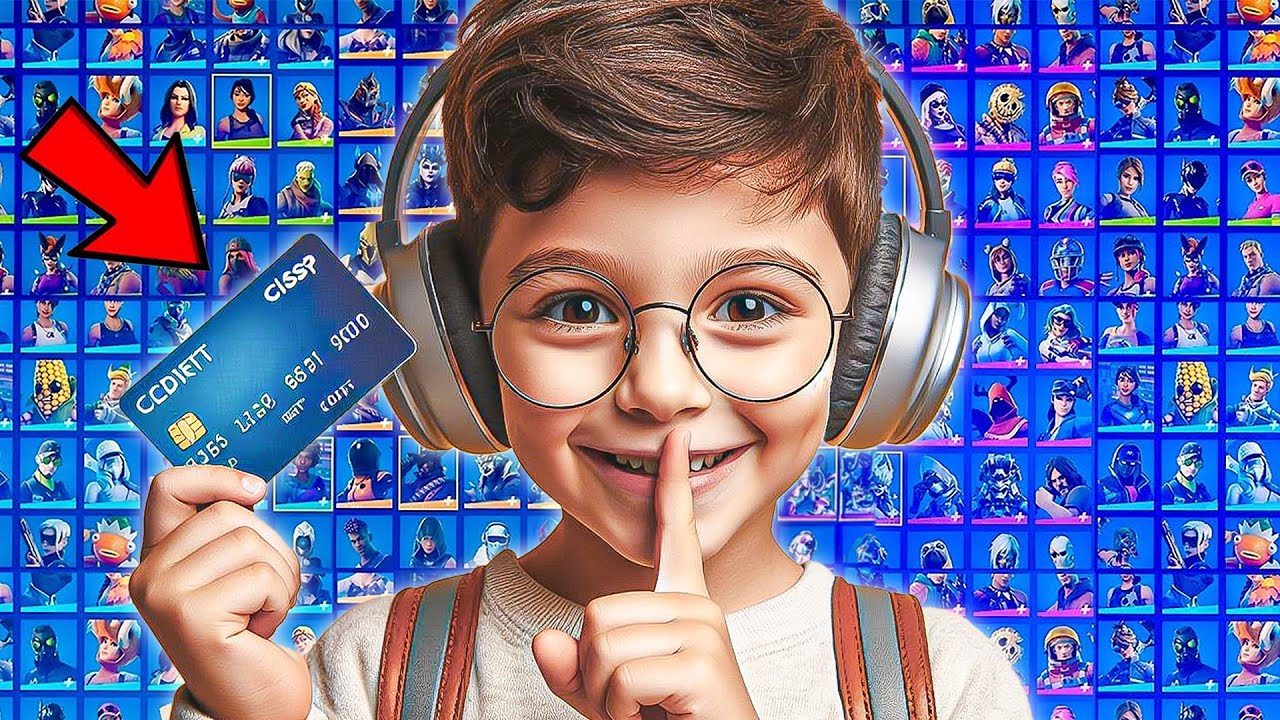 Дарю ему ВСЕ облики в Fortnite!