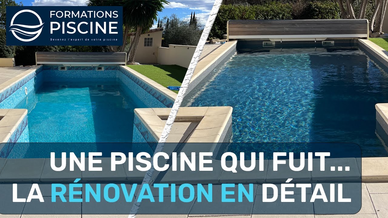 Une piscine carrel&eacute;e avec des fuites : la r&eacute;paration en d&eacute;tail !