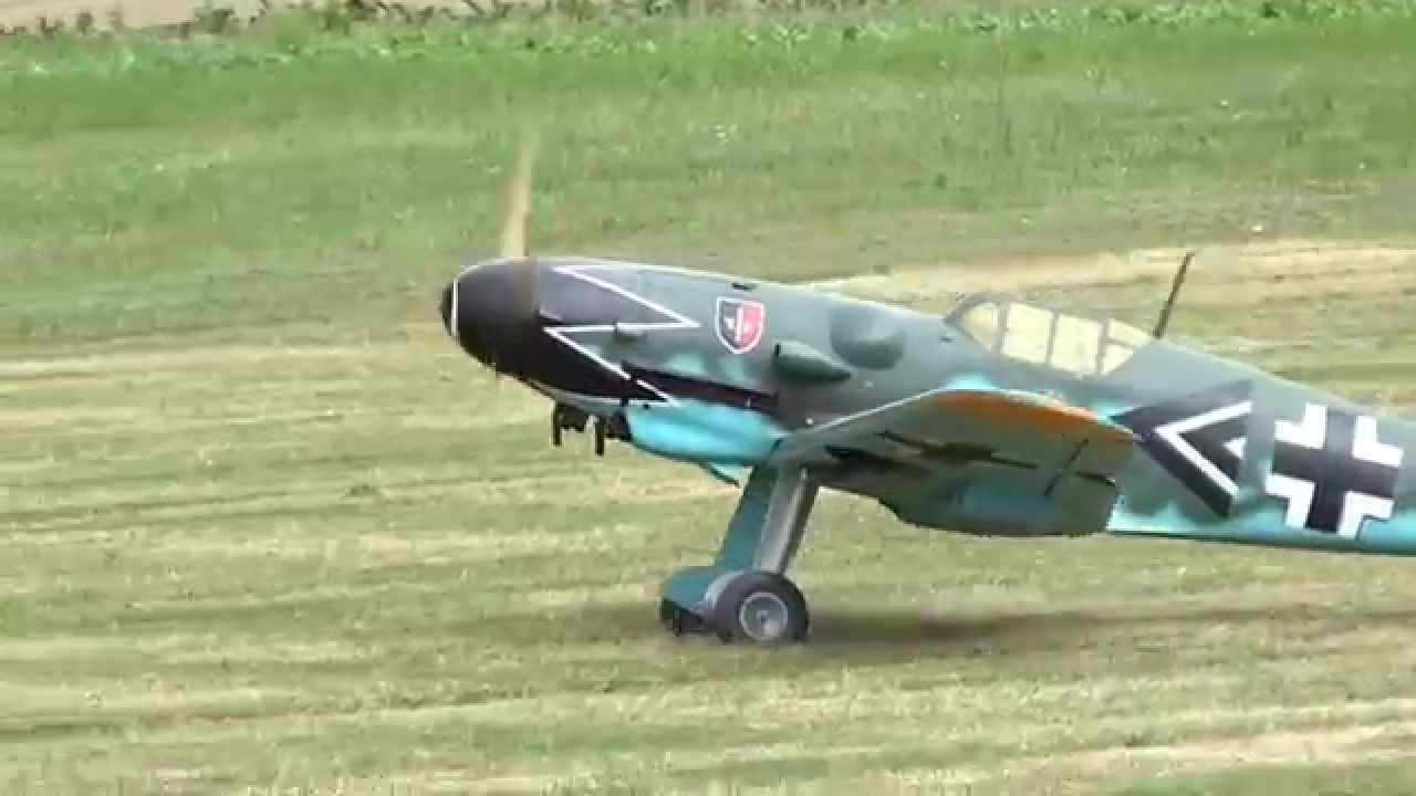 Rc Big Messerschmit Bf-109 an der 65.Jahre Flugshow Schaffhausen
