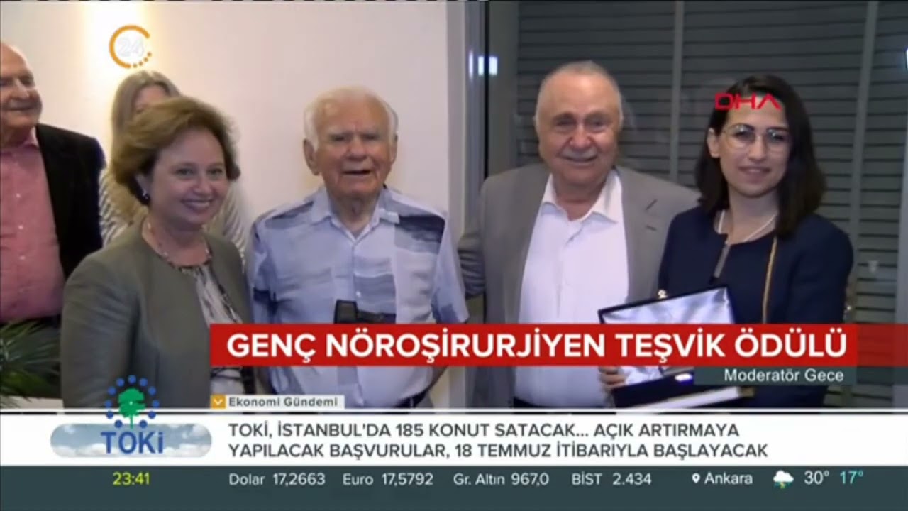 Prof. Dr. M. Gazi Yaşargil Genç Nöroşirurjiyen Teşvik Ödülü, 32 Yaşındaki Dr. Pelin Kuzucu’nun Oldu!