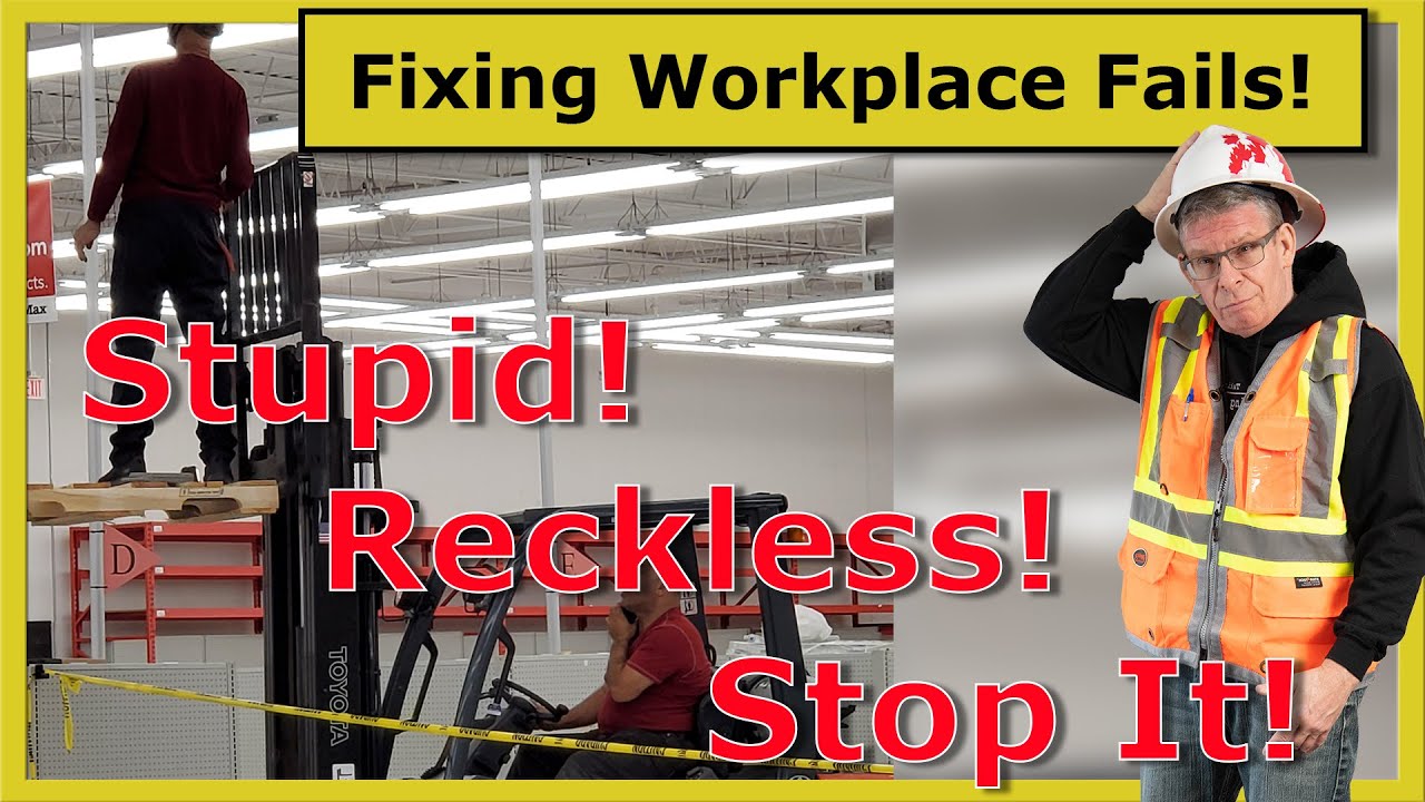 Working at heights the wrong way - fixed! A Video toolbox talk.