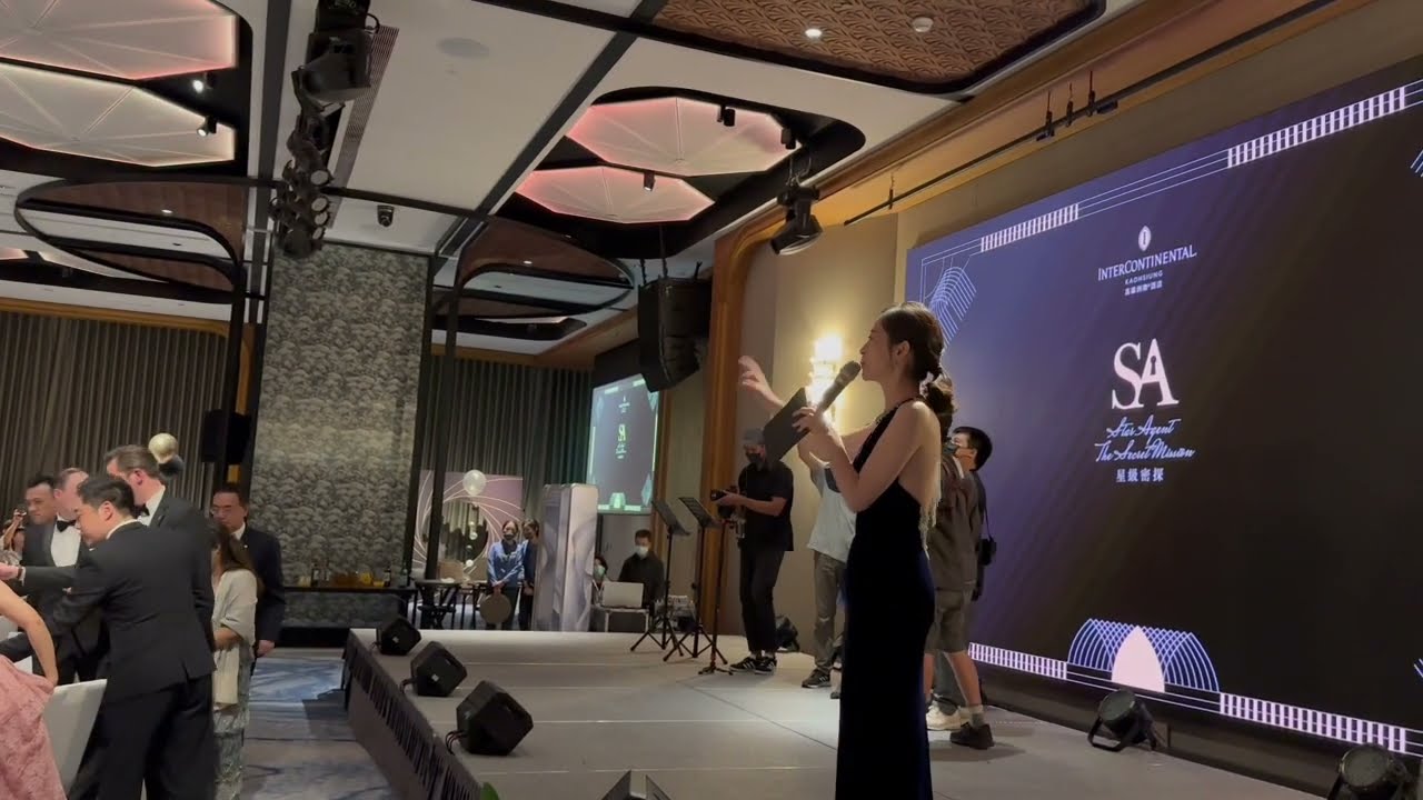 【樂玩創意】/Host-Tina洲際酒店周年活動主持