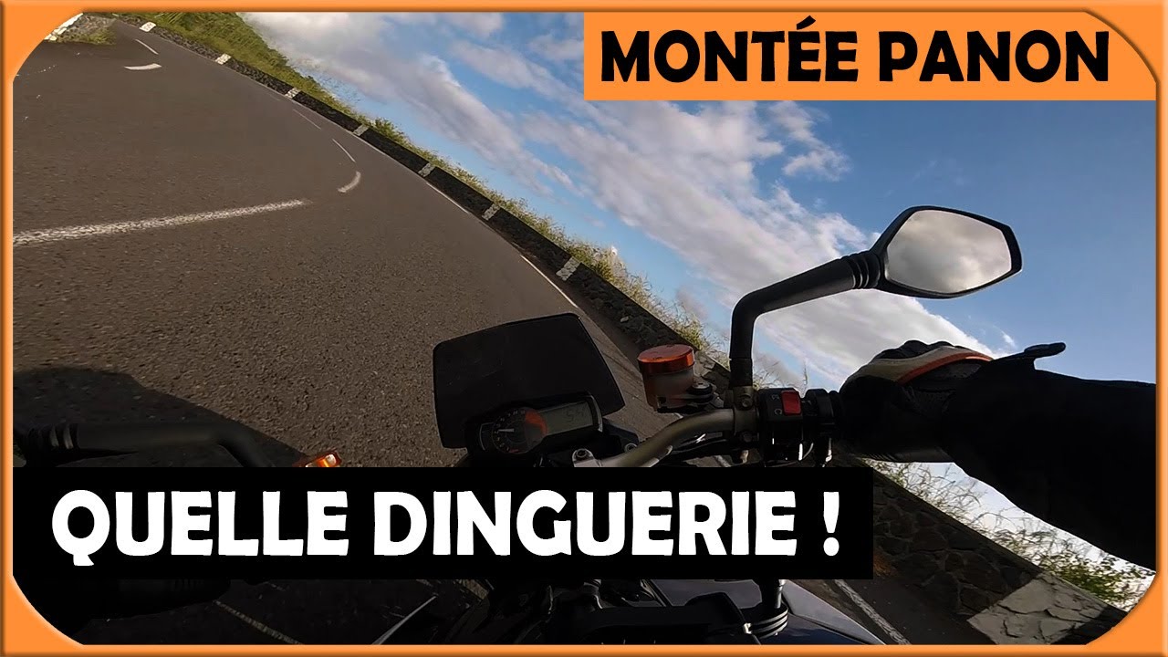 KTM 990 Superduke ► La PLUS BELLE ROUTE à MOTO de l'Île de LA RÉUNION ?