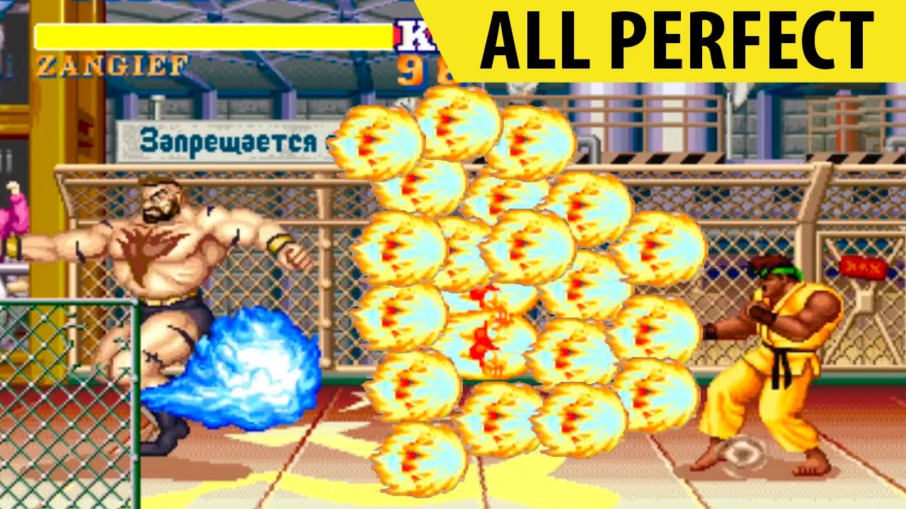 Street Fighter 2 Hack ➤ Super Golden Edition ➤ZANGIEF ALL PERFECT