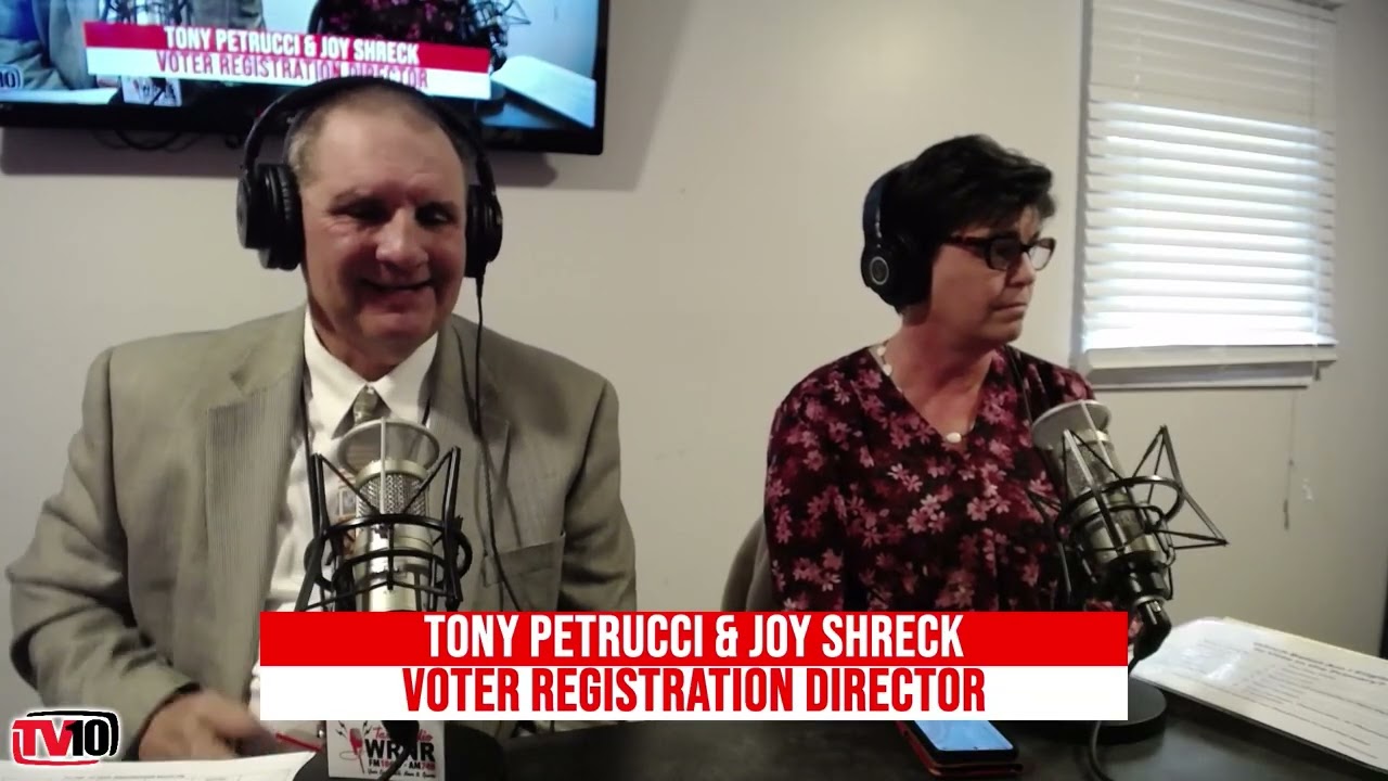 Eastern Panhandle Talk: Tony Petrucci & Joy Shreck- Voter Registration Director (3.2.26)