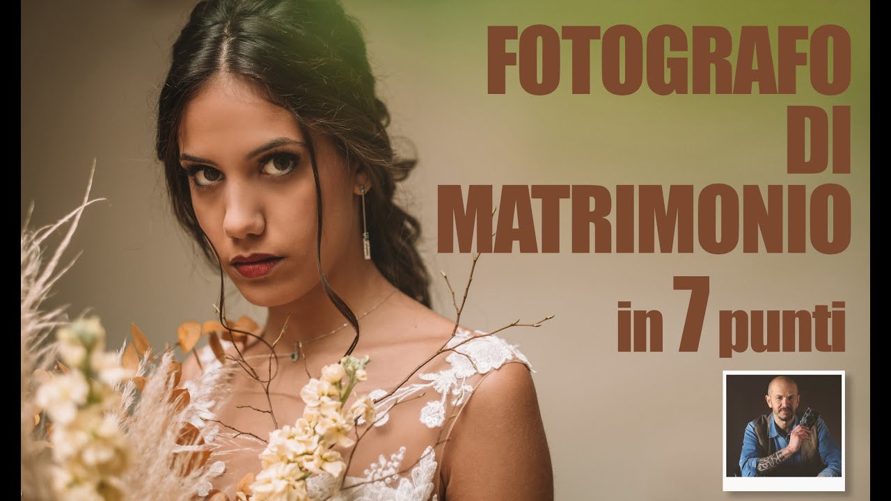 Fotografo di matrimonio... in 7 punti