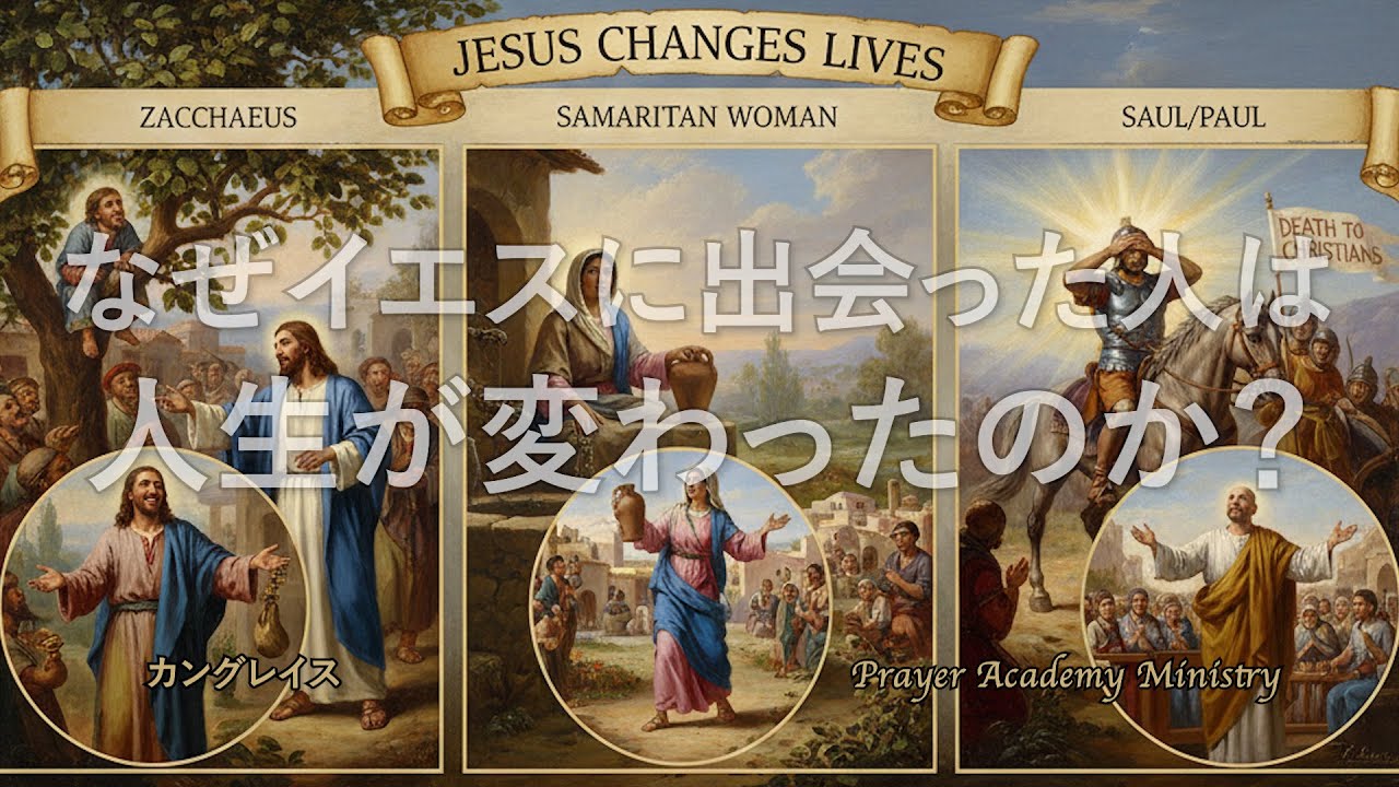シーズンⅥ Chapter15. なぜイエスに出会った人は人生が変わったのか？l カングレイスl 祈りの学校