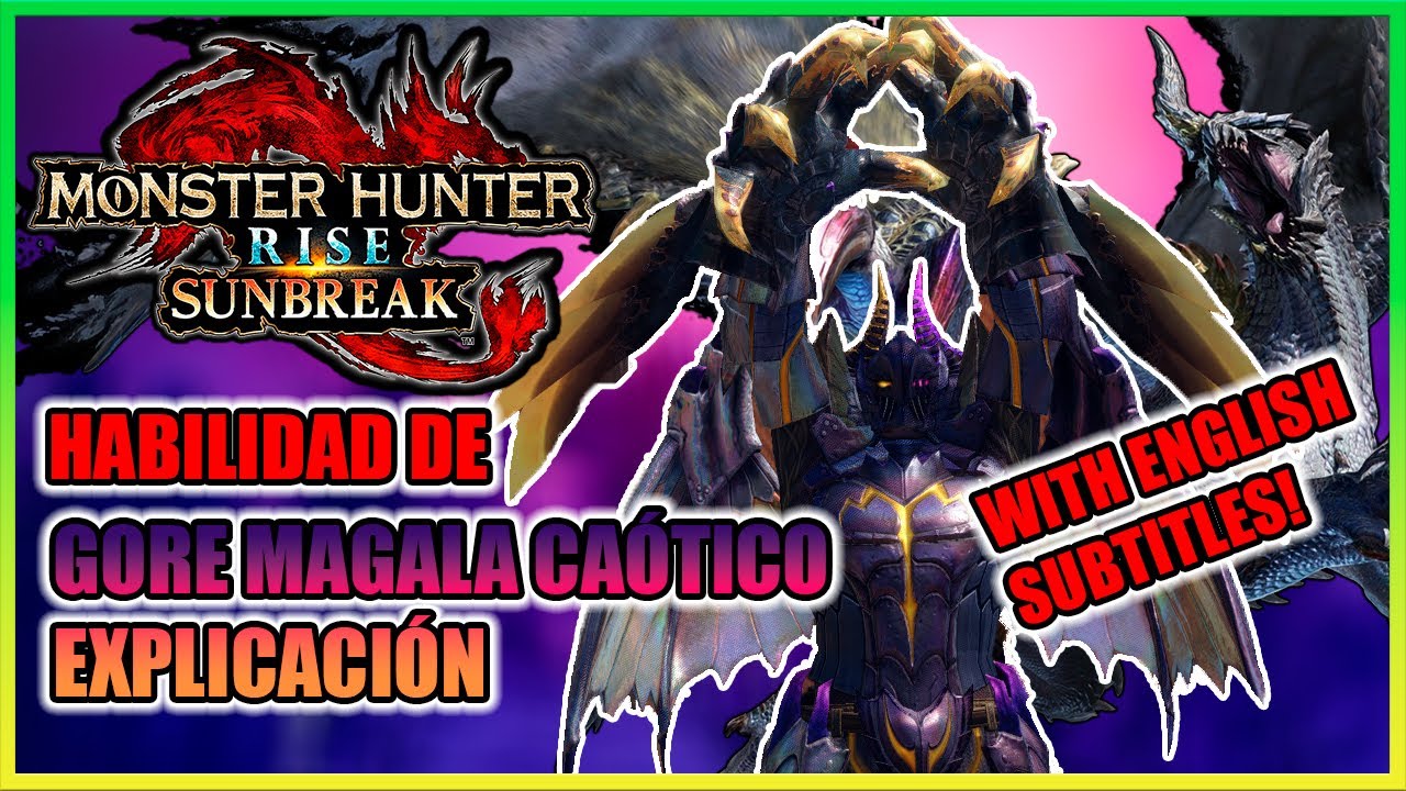 MH Sunbreak | ¡FRENÉTICO y PUGNA Explicados! | ¡NUEVA HABILIDAD de Gore Caótico!