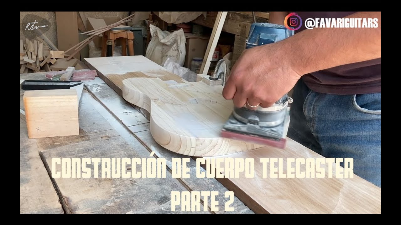 Construyendo un cuerpo de telecaster I Parte 2