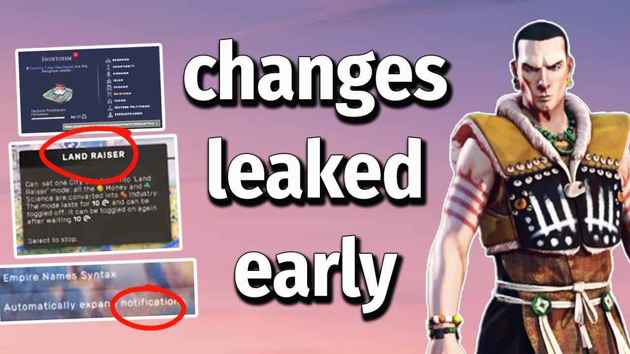 HUMANKIND UPDATE | Builder Cultures Nerfed, Religion Improved, Real Notifications & More!