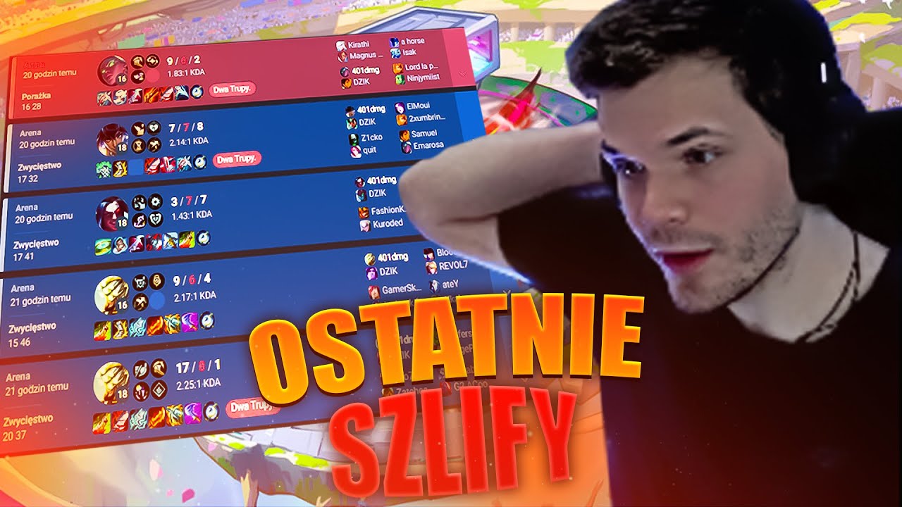 GUCIO I LEAGUE OF LEGENDS I OSTATNIE SZLIFY DO TURNIEJU 2V2V2V2 I NAJLEPSZE MOMENTY STRIMA #619