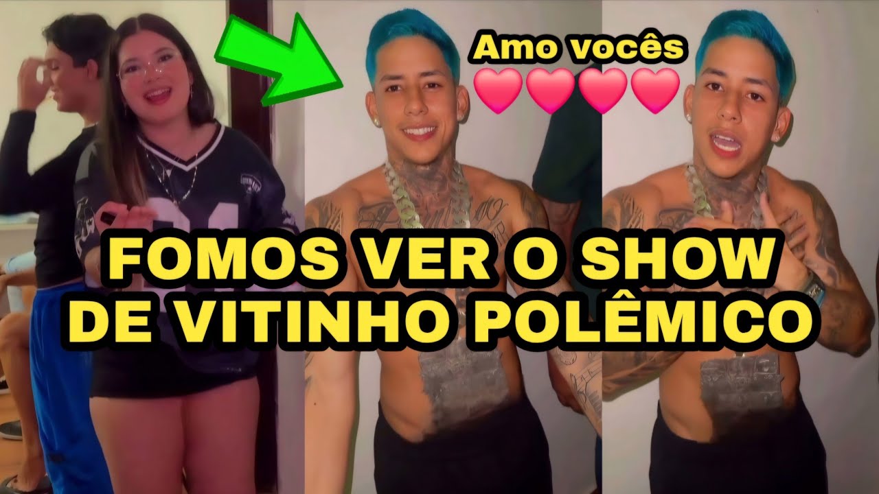 FOMOS NO AFTER CLUB VER O SHOW DE VITINHO POLÊMICO 