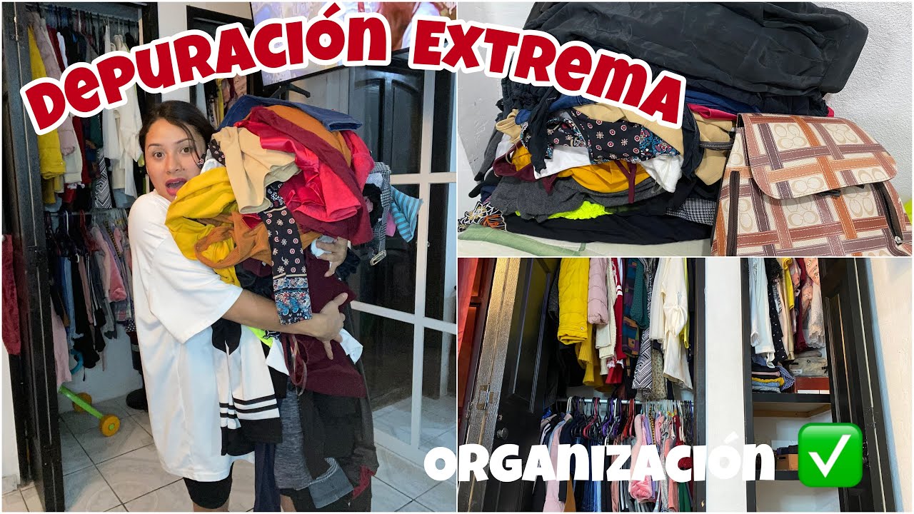 DEPURACIÓN EXTREMA DE MI CLOSET ✔️ || Ropa de más de 10 años 😱